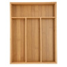 Porta talheres bambu 33cm - Loja Apolo