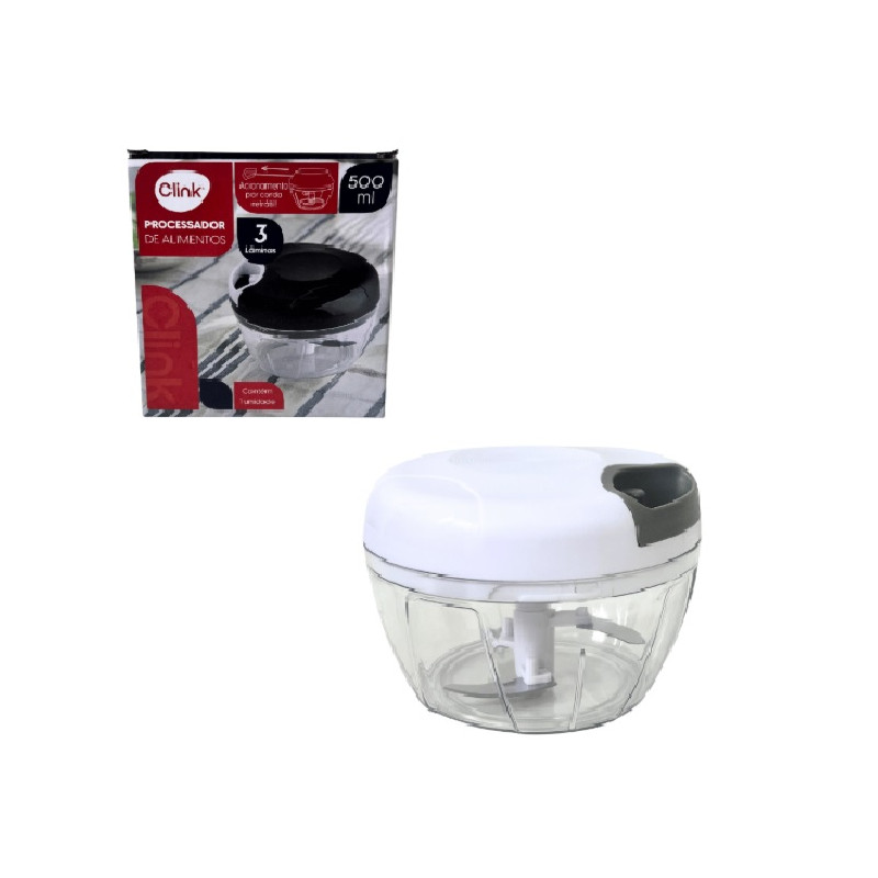 Processador manual 500ml - Loja Apolo