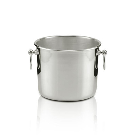 Balde p/ Gelo Liso em Prata Apolo Ø21cm