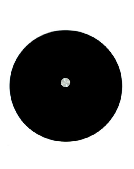 Centro de mesa giratório preto 45cm - Loja Apolo
