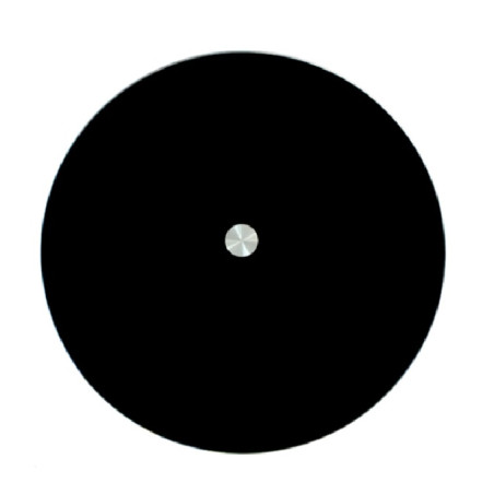 Centro de mesa giratório preto 45cm - Loja Apolo