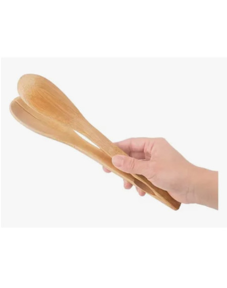 Pegador multiuso bambu 30X4.5cm - Loja Apolo