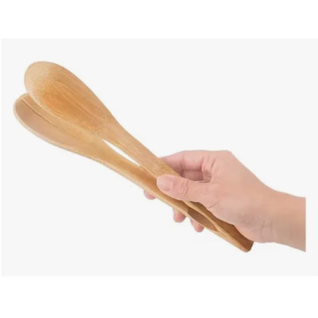 Pegador multiuso bambu 30X4.5cm - Loja Apolo