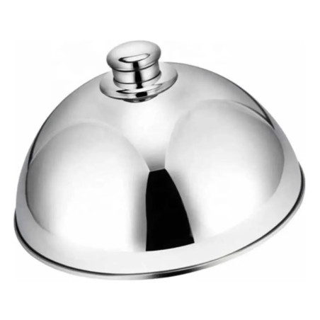 Cloche aço inox 25 cm - Loja Apolo