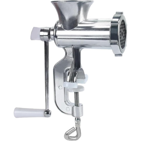 Moedor manual de carne alumínio - Loja Apolo