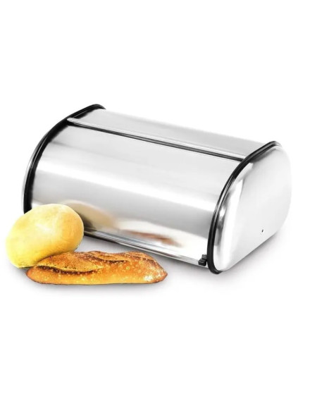 Porta pão aço inox 34 cm - Loja Apolo