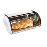 Porta pão aço inox 34cm - Loja Apolo