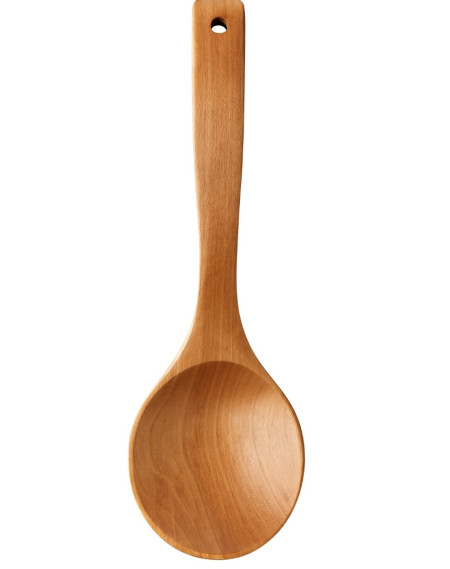 Colher curva media bambu 22 X 6,5 cm - Loja Apolo