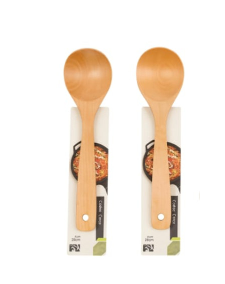 Colher curva pequena bambu 19 X 6 cm - Loja Apolo