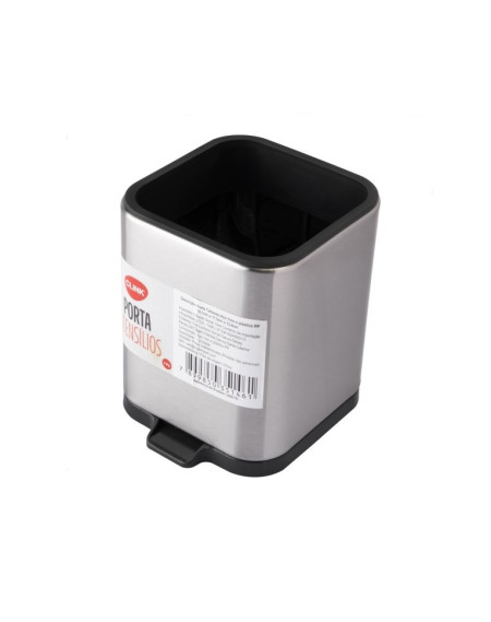 Porta talheres aco inox - Loja Apolo