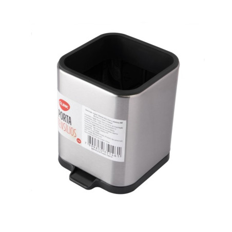 Porta talheres aco inox - Loja Apolo