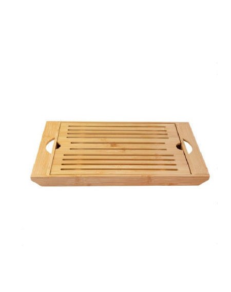 Migalheira de bambu 36X21.8X2,7cm - Loja Apolo