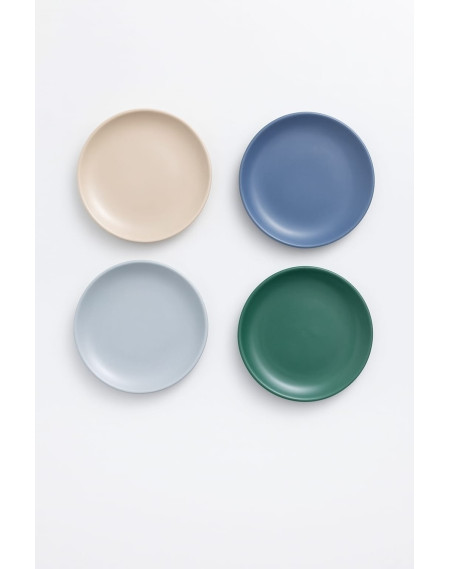 Prato sobremesa ceramica 18,5 cm - Loja Apolo