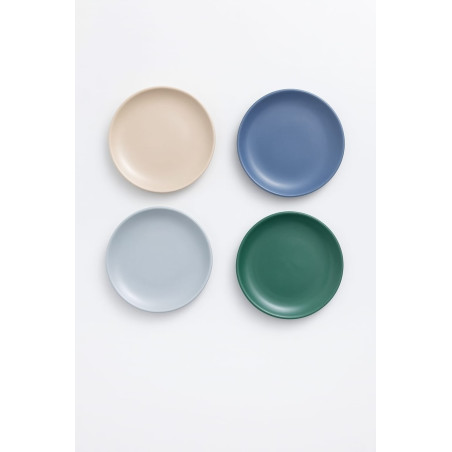 Prato sobremesa ceramica 18,5 cm - Loja Apolo