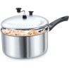 Pipoqueira alumínio 22cm - Loja Apolo