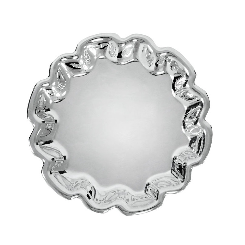Mini Salva Veneza Prata Apolo Ø10cm Mini Salva Veneza Prata Apolo Ø10cm