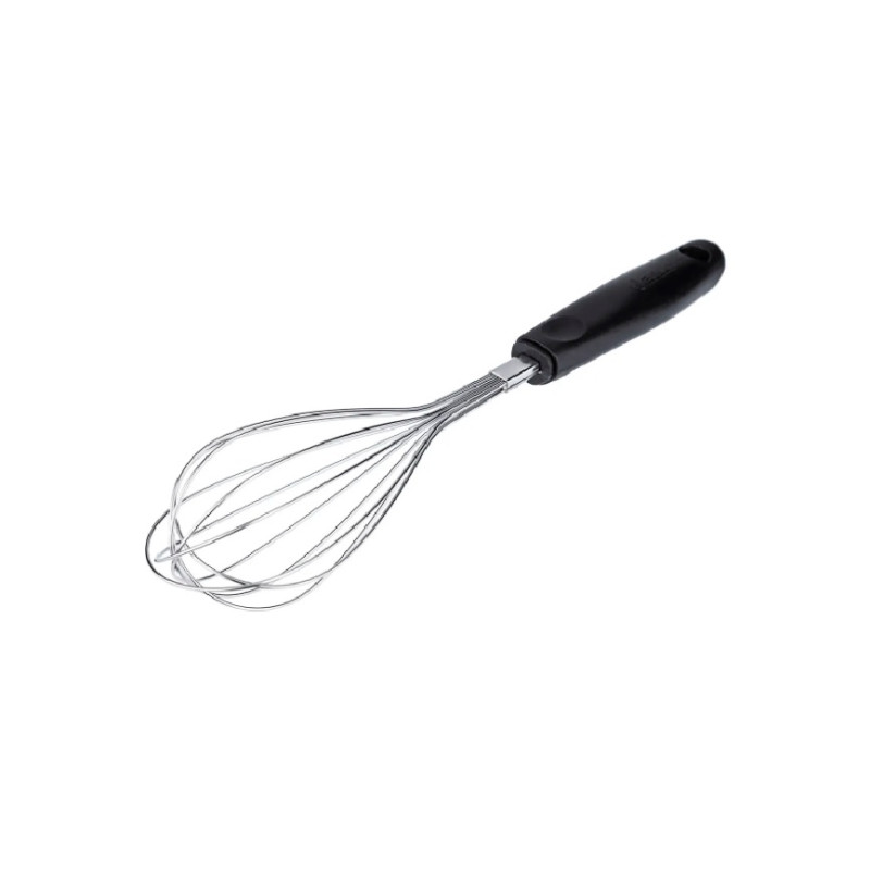Batedor fouet inox cabo preto 28cm - Loja Apolo Batedor fouet inox cabo preto 28cm - Loja Apolo