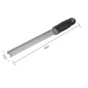 Ralador zester inox cabo preto - Loja Apolo Ralador zester inox cabo preto - Loja Apolo