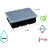 Forma de gelo 6 cubos silicone preto 22X12X5.5 cm - Loja Apolo Forma de gelo 6 cubos silicone preto 22X12X5.5 cm - Loja Apolo