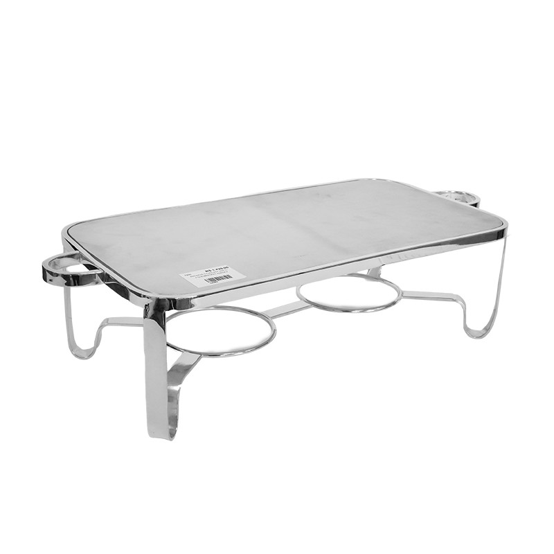 Rechaud chapa retangular grande com 2 queimadores 45X25X12cm - Loja Apolo Rechaud chapa retangular grande com 2 queimadores 45X25X12cm - Loja Apolo