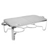 Rechaud chapa retangular grande com 2 queimadores 45X25X12cm - Loja Apolo Rechaud chapa retangular grande com 2 queimadores 45X25X12cm - Loja Apolo