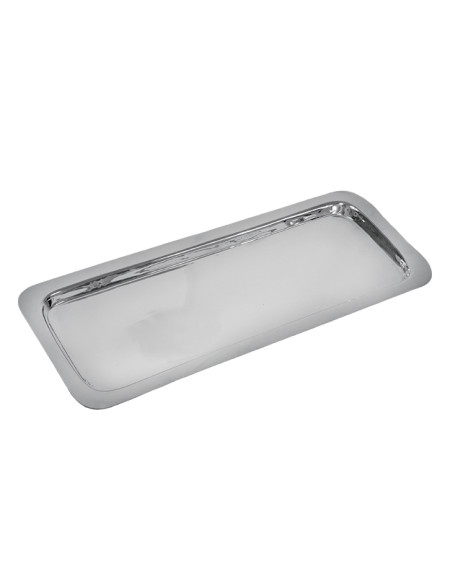 Bandeja retangular lisa - 25 X 10 cm - Loja Apolo