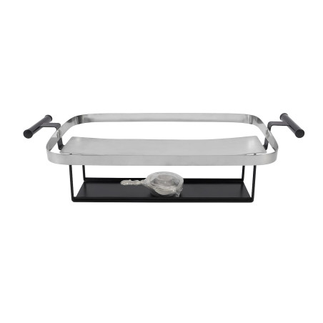 Rechaud para assadeira retangular nº 5 48X29X8 cm - Loja Apolo