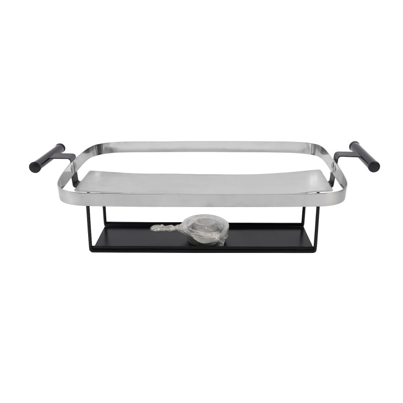 Réchaud para assadeira retangular nº 4 39,5 X 24 X 6,5 cm - Loja Apolo