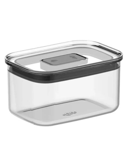 Pote hermetico retangular duo lock acrilico 650 ml - Loja Apolo