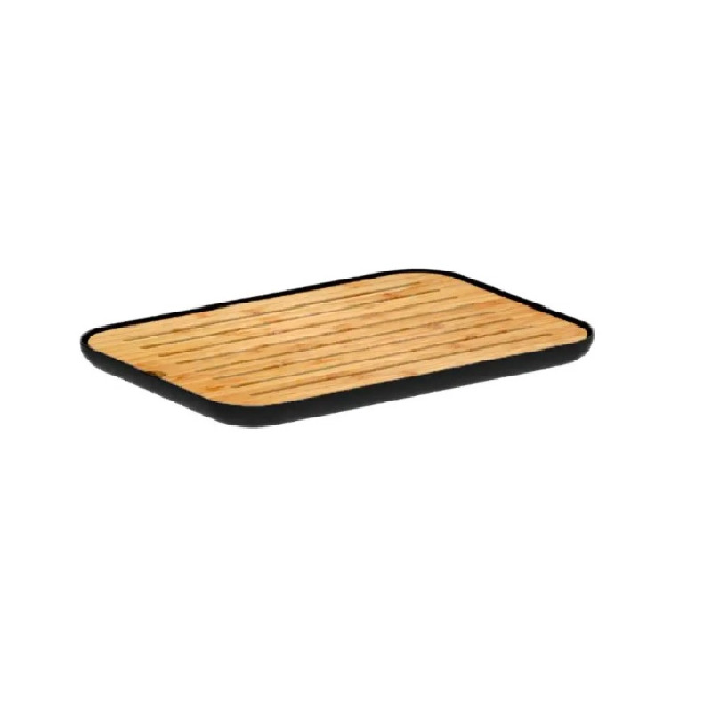 Migalheira de bambu 36X21.8X2,7cm - Loja Apolo