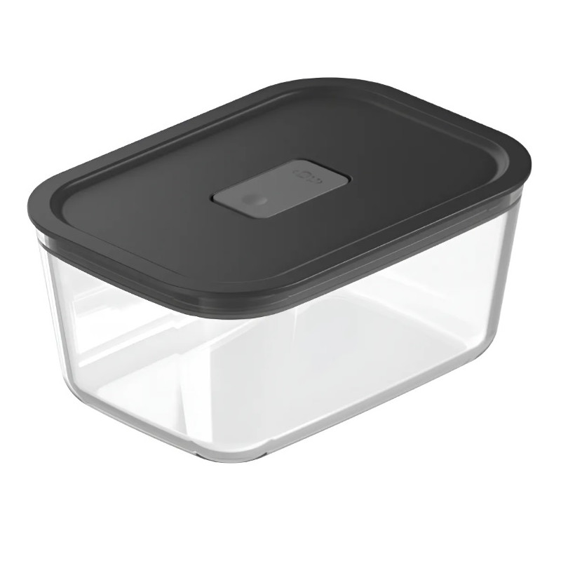 Pote hermético retangular fresh lock vidro 725 ml - Loja Apolo