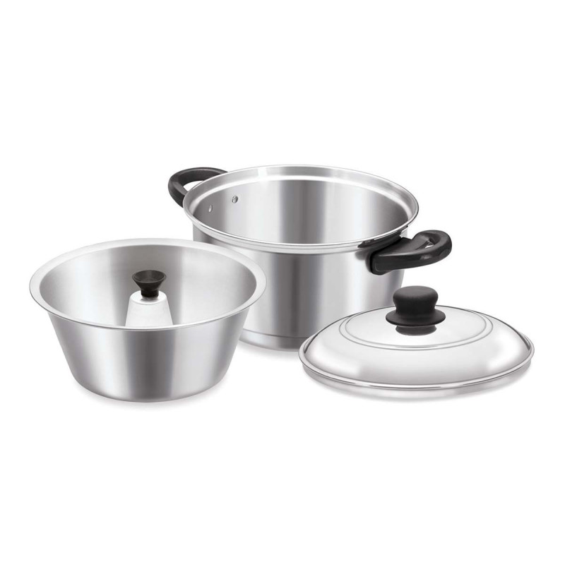 Forma para pudim alumínio banho maria - Loja Apolo