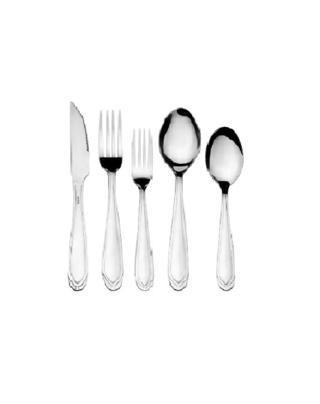 Faqueiro em aco inox biona 30 peças - class - Loja Apolo