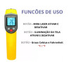 Termometro infravermelho culinario -50°C-400°C - Loja Apolo