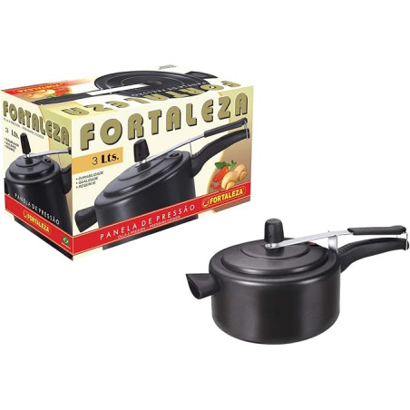Panela de pressão 3 litros black - Loja Apolo