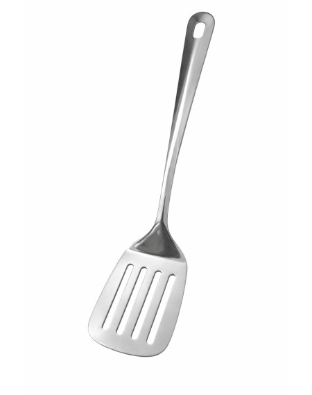 Espátula vazada aço inox  - Loja Apolo