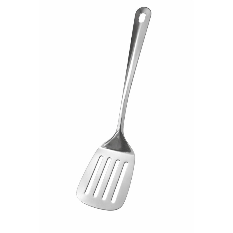 Espátula vazada aço inox  - Loja Apolo