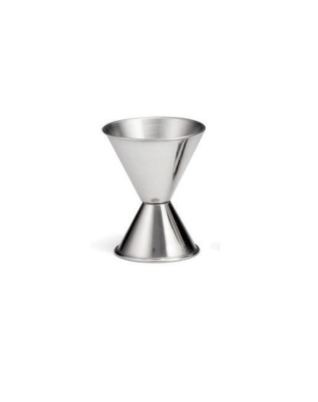 Dosador Inox Duas Medidas 1/2 x 1