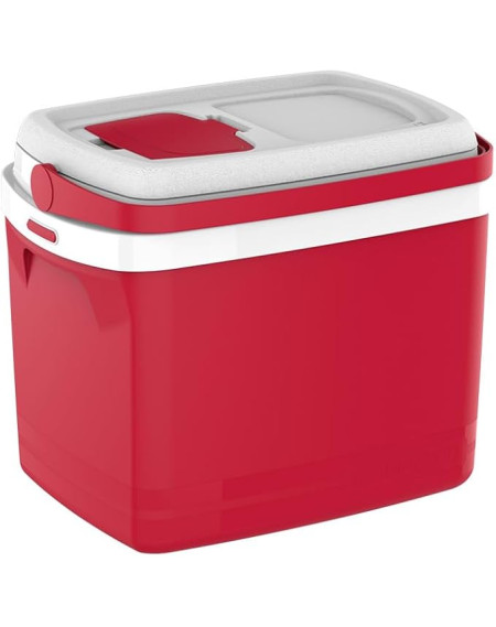 Caixa térmica tropical vermelha 32 litros - Loja Apolo