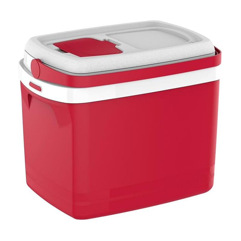 Caixa térmica tropical vermelha 32 litros - Loja Apolo
