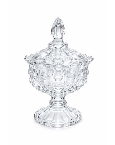 Bomboniere com pe e tampa - Loja Apolo