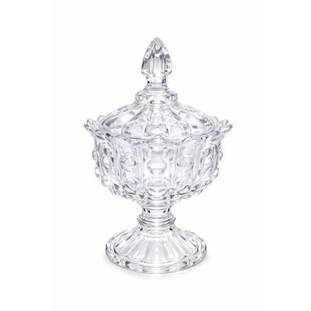 Bomboniere com pe e tampa - Loja Apolo