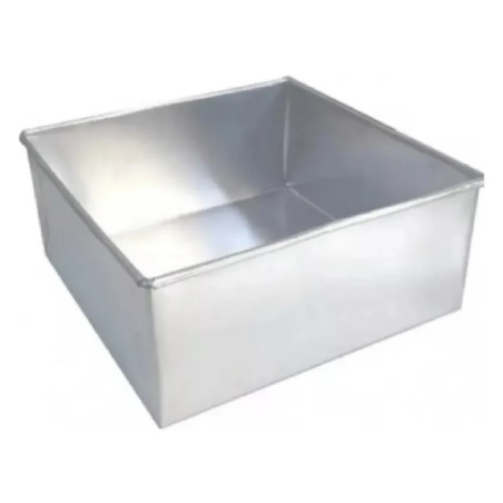 Forma quadrada 20X20X5 cm - Loja Apolo