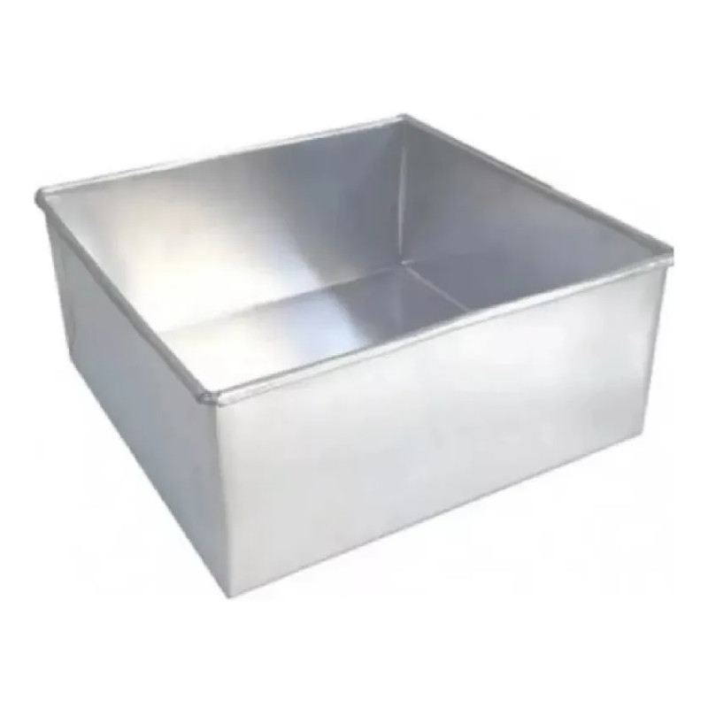 Forma quadrada 25X25X5 cm - Loja Apolo