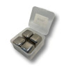 Cubo de gelo inox com 4 unidades - Loja Apolo
