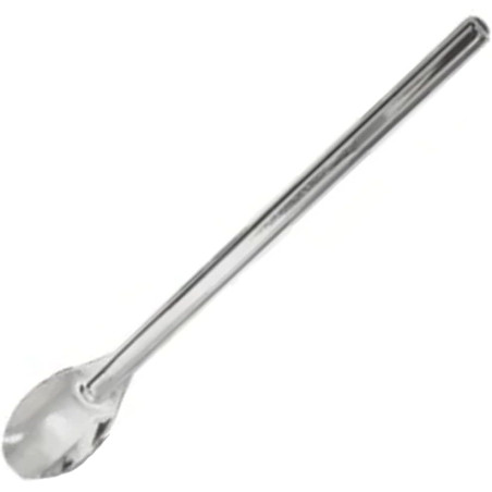 Colher para suco inox 20 cm - Loja Apolo