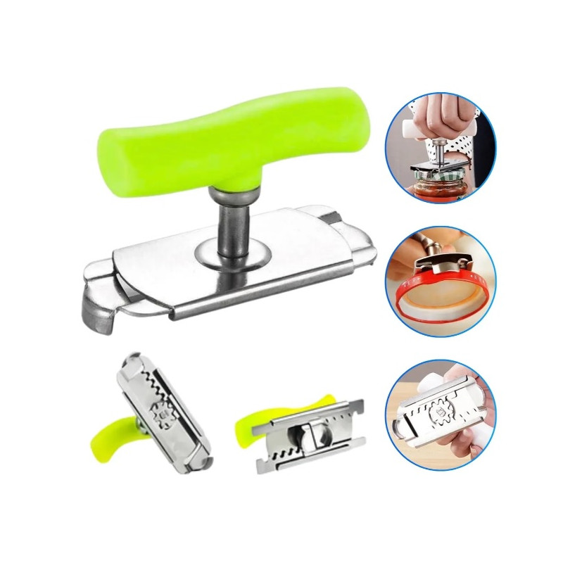 Abridor ajustável para tampas - Loja Apolo