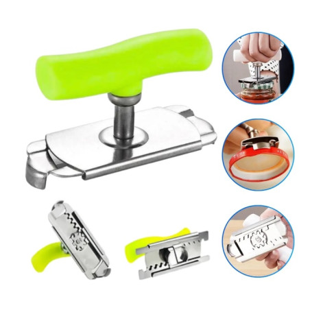 Abridor ajustável para tampas - Loja Apolo