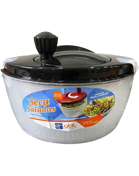 Seca salada centrífuga manual cor variada - Loja Apolo