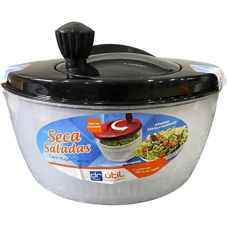 Seca salada centrífuga manual cor variada - Loja Apolo